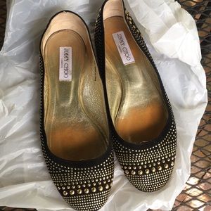 Pretty Jimmy Choo Flats- great condition!